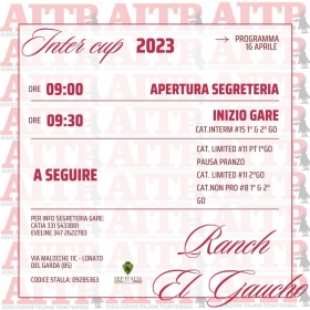 INTER CUP - 1° tappa 16 Aprile 2023 - HOME